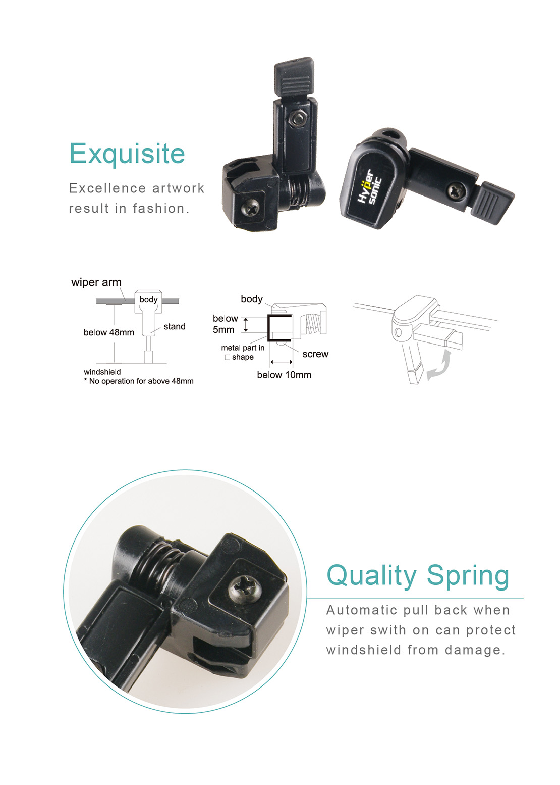 Structure Of Wiper Stand