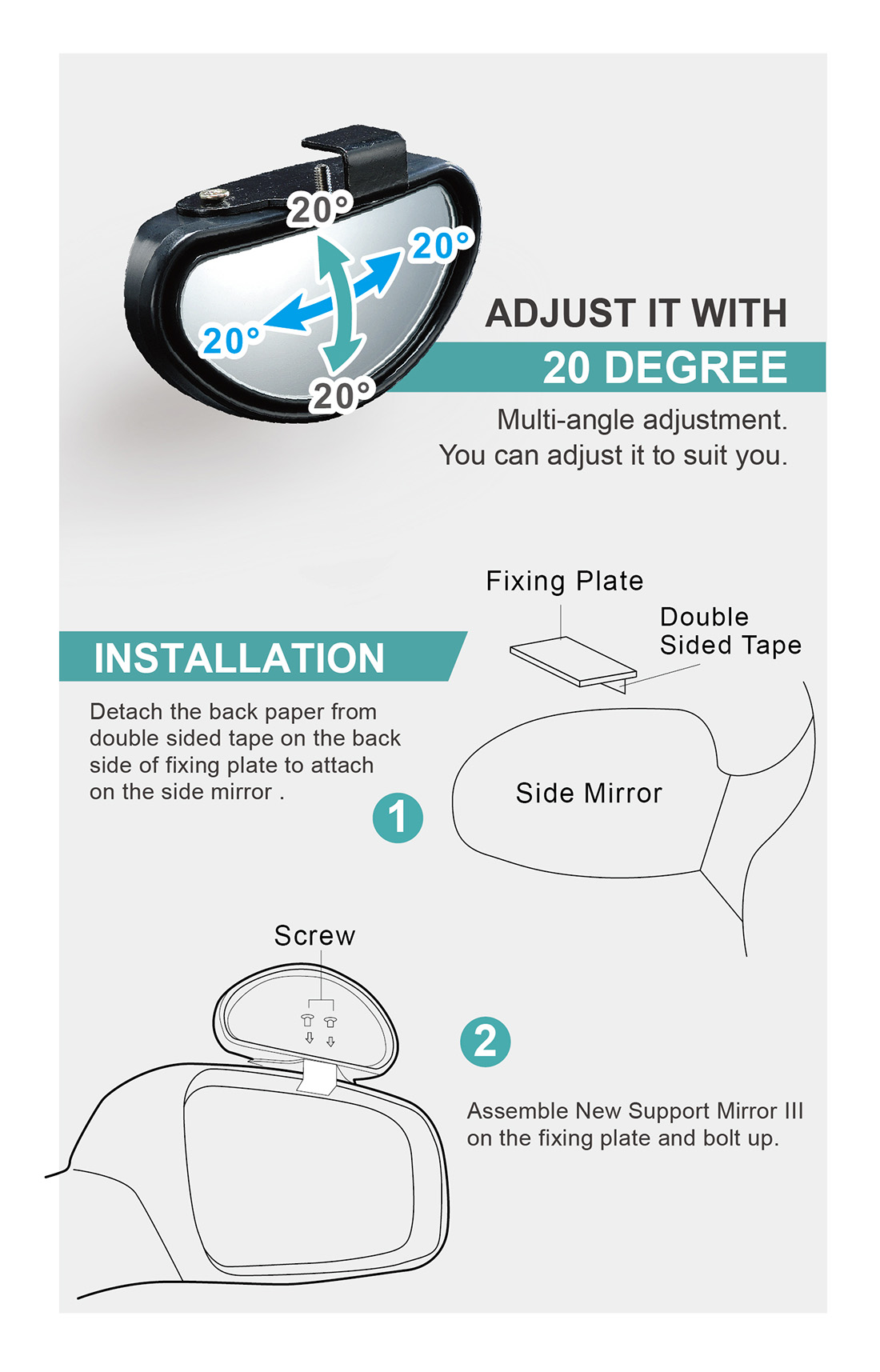 How To Install Blind Spot Mirror 