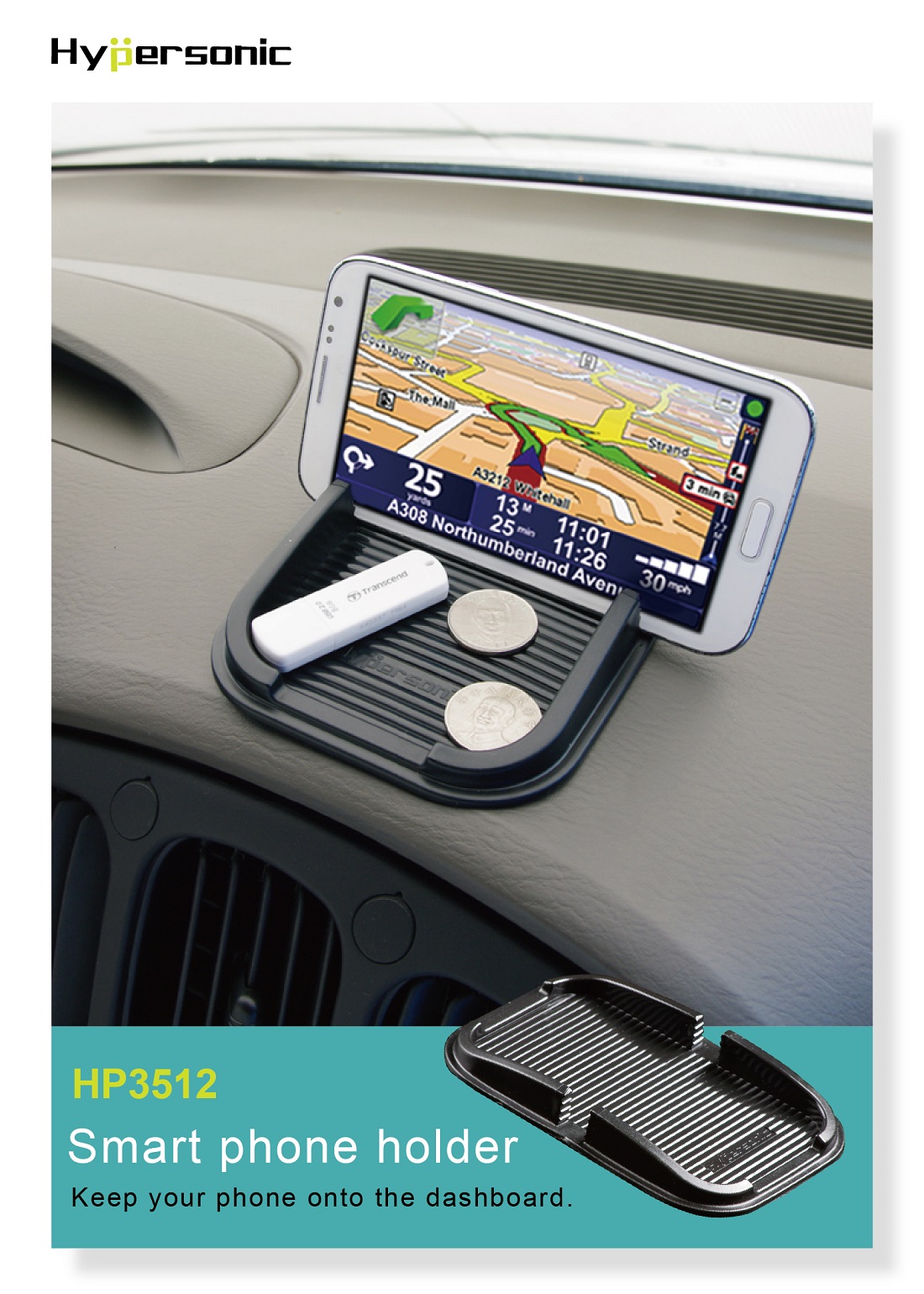 Anti Slide Mat Car Cell Phone Holder HP3512