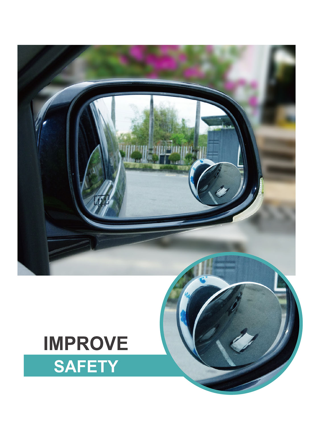 Car Rear View Blind Spot Mirror For Car HPN827