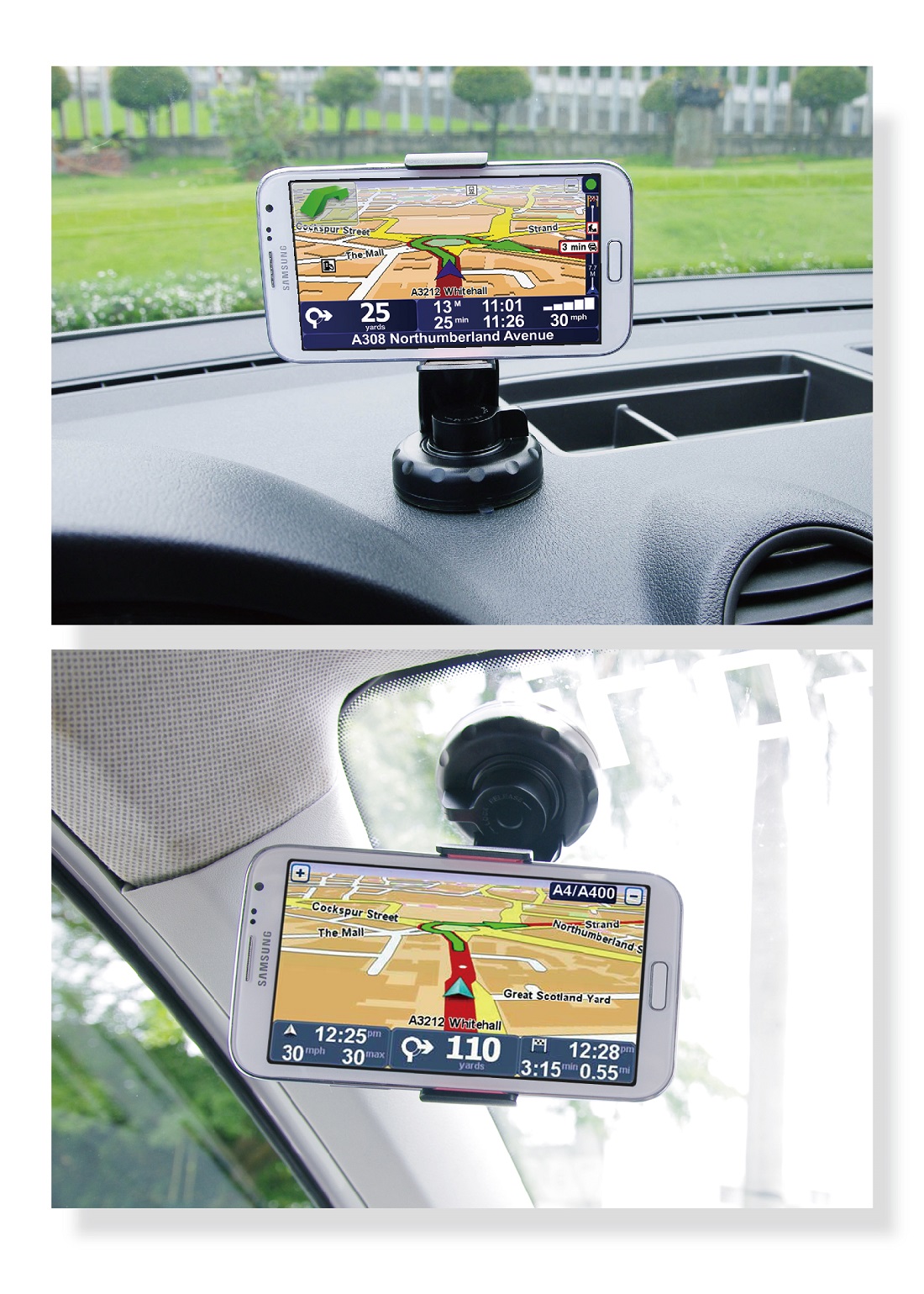 Universal Suction Dashboard Phone Holder HPA549