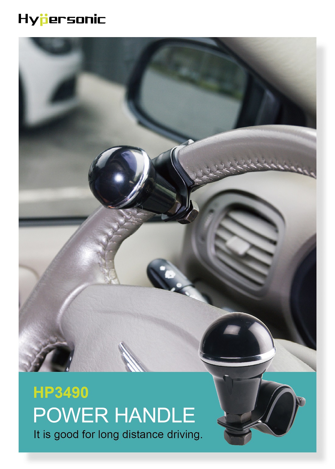 Car Steering Wheel Knob Power Handle Spinner HP3490