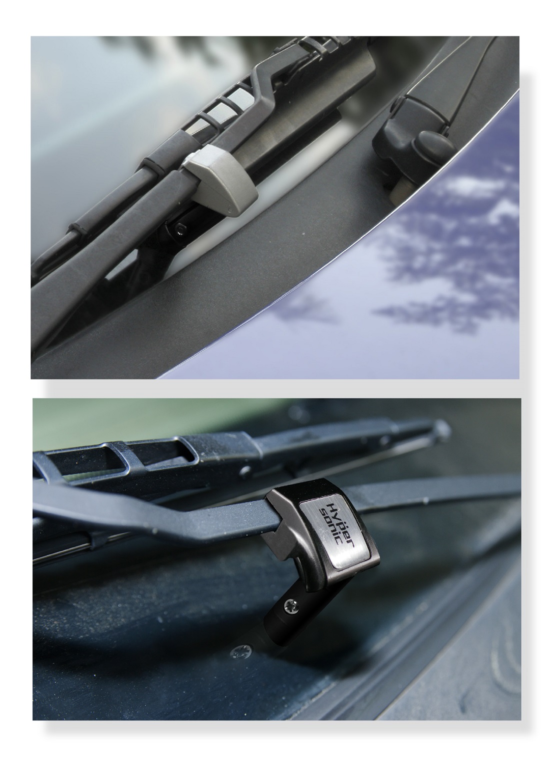 Hypersonic windshield online wiper stand