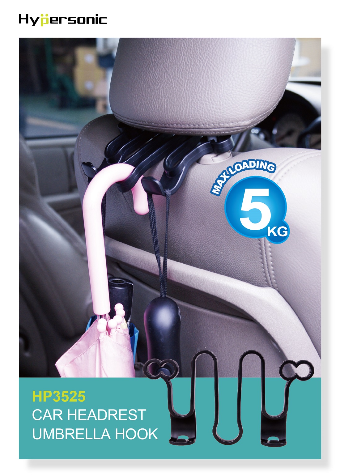 Car Headrest Hook Hanger Organizer HP3525