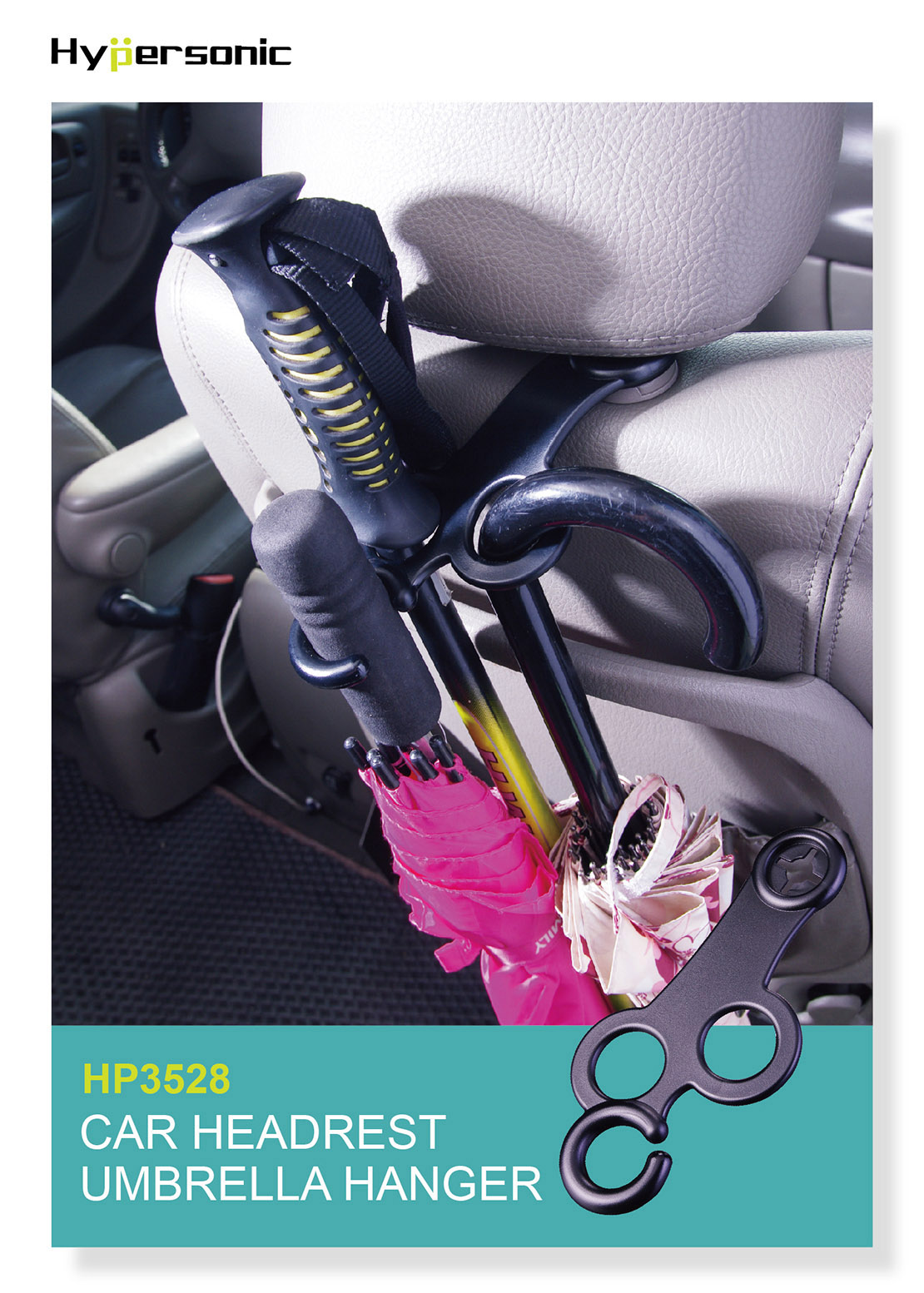 Stylish Firmly Car Seat Umbrella Hooks Hangers HP3528