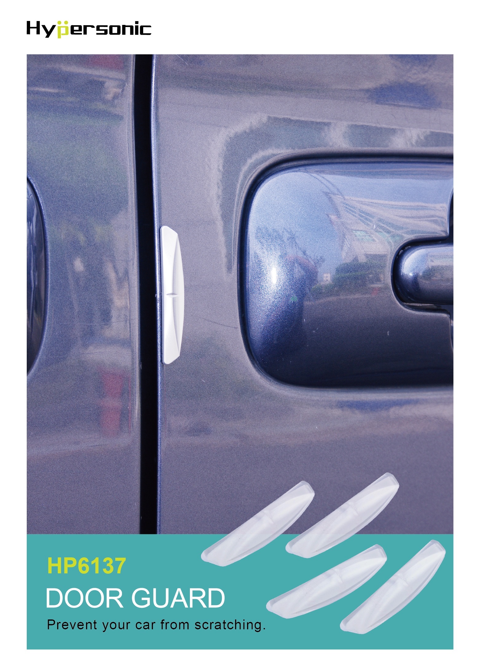 PVC Transparent Door Guard for Car HP6137