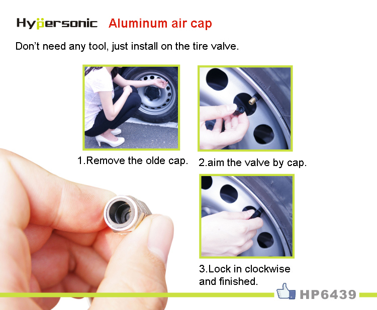 Aluminum Air Cap HP6439
