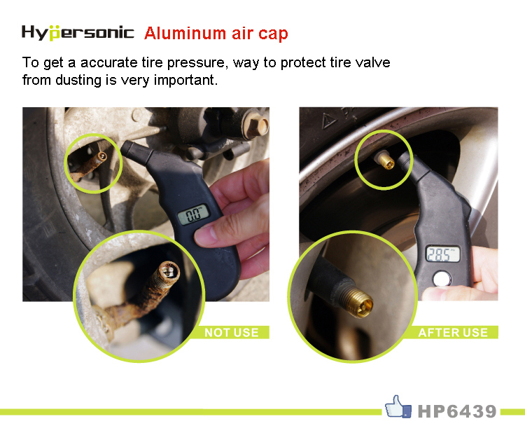 Aluminum Air Cap HP6439