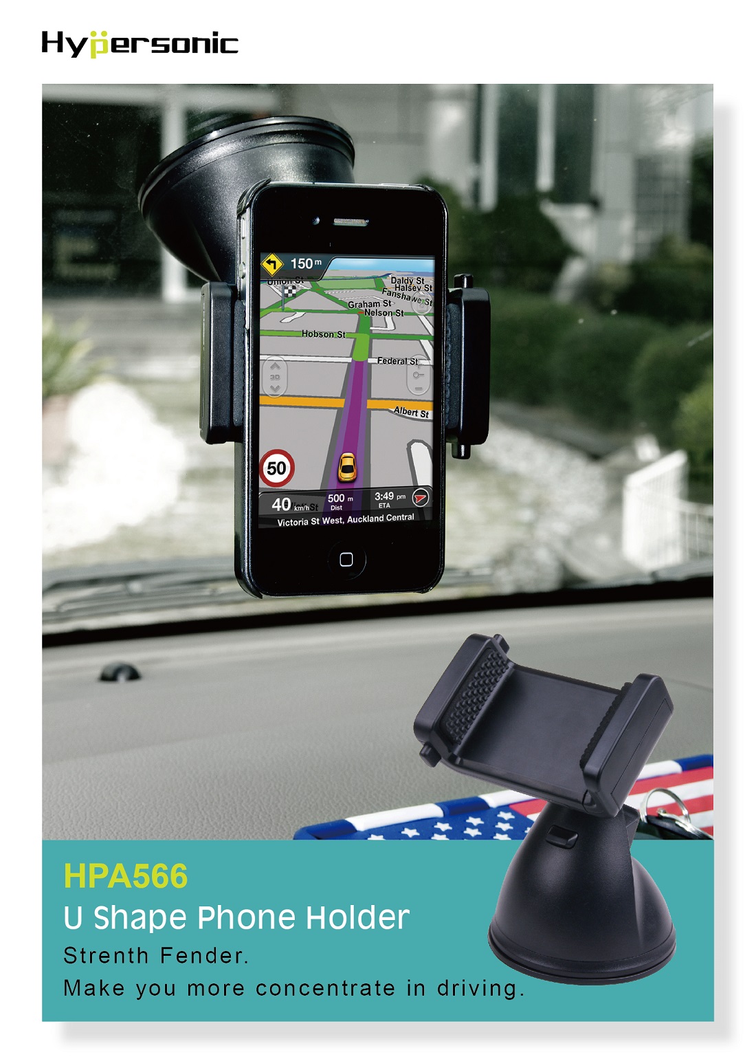 Car Dashboard Suction Phone Holder HPA566