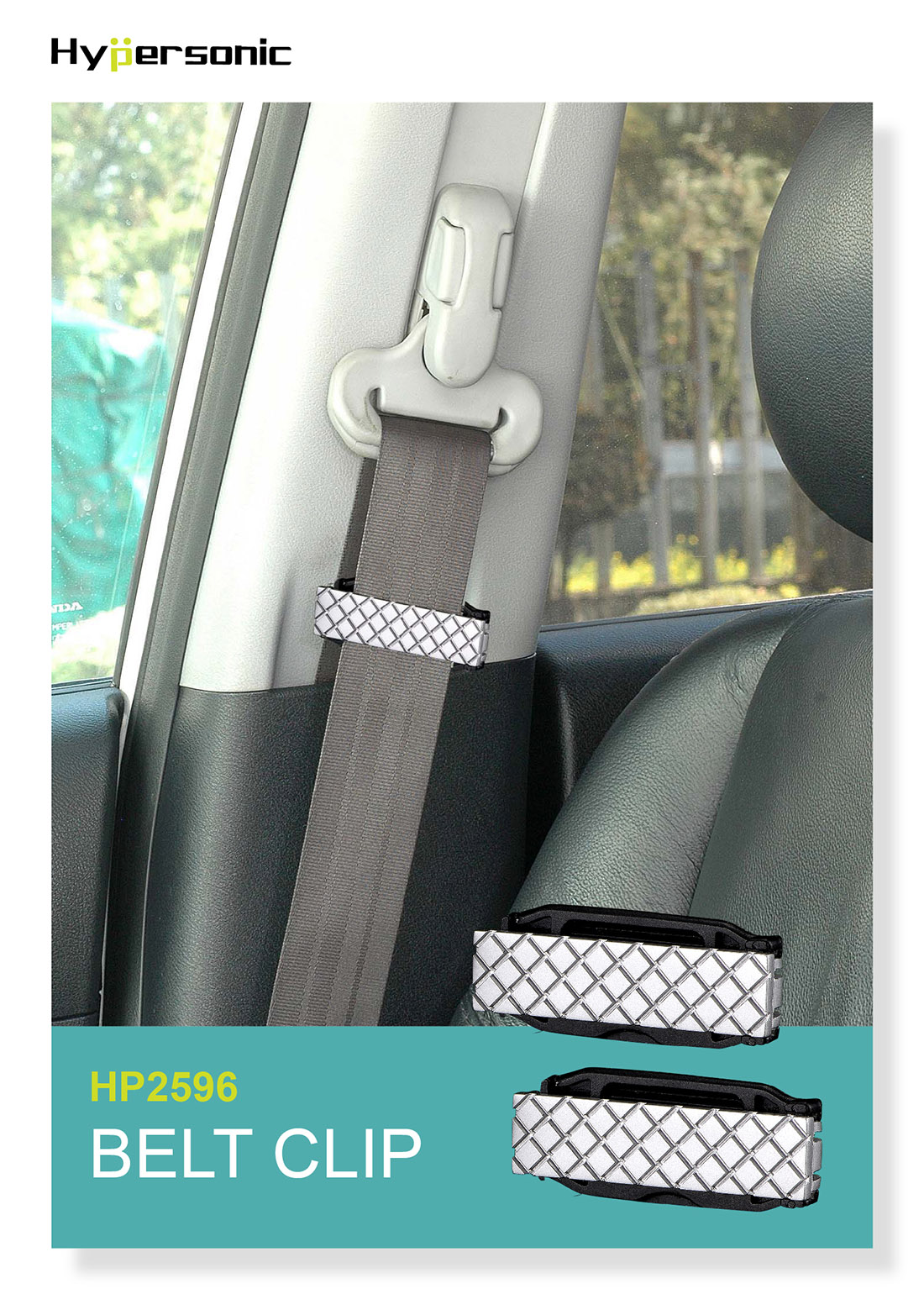 Comfort Car Safety Seat Belt Stopper Clip Clamp HP2596