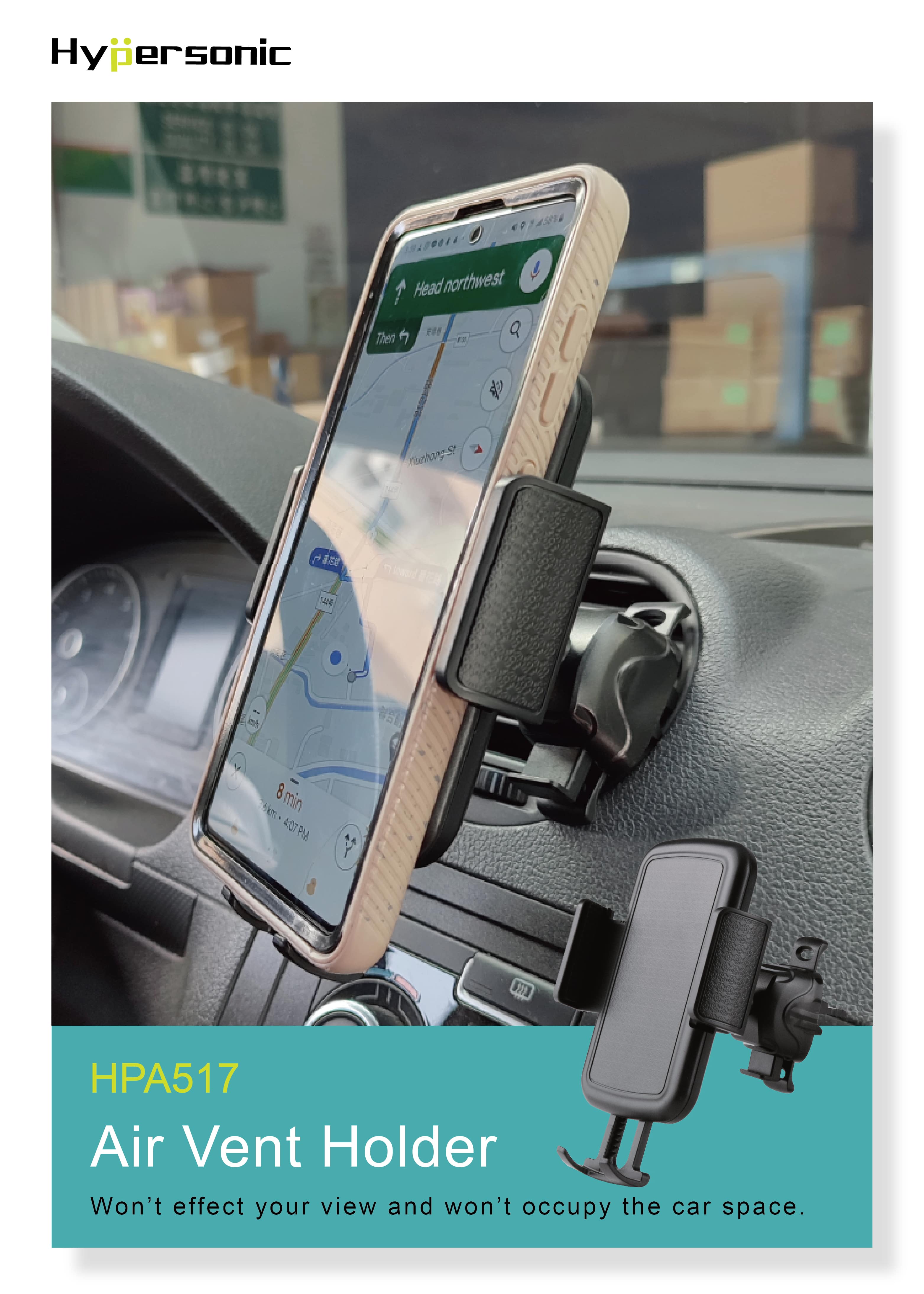 Clip Car Air Vent Cell Phone Holder HPA517