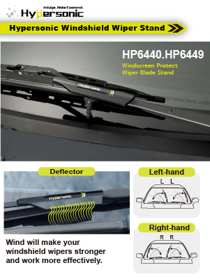 Hypersonic Wiper Stand With Aerodynamic Design