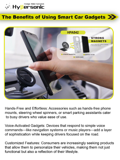 The Benefits of Using Smart Car Gadgets