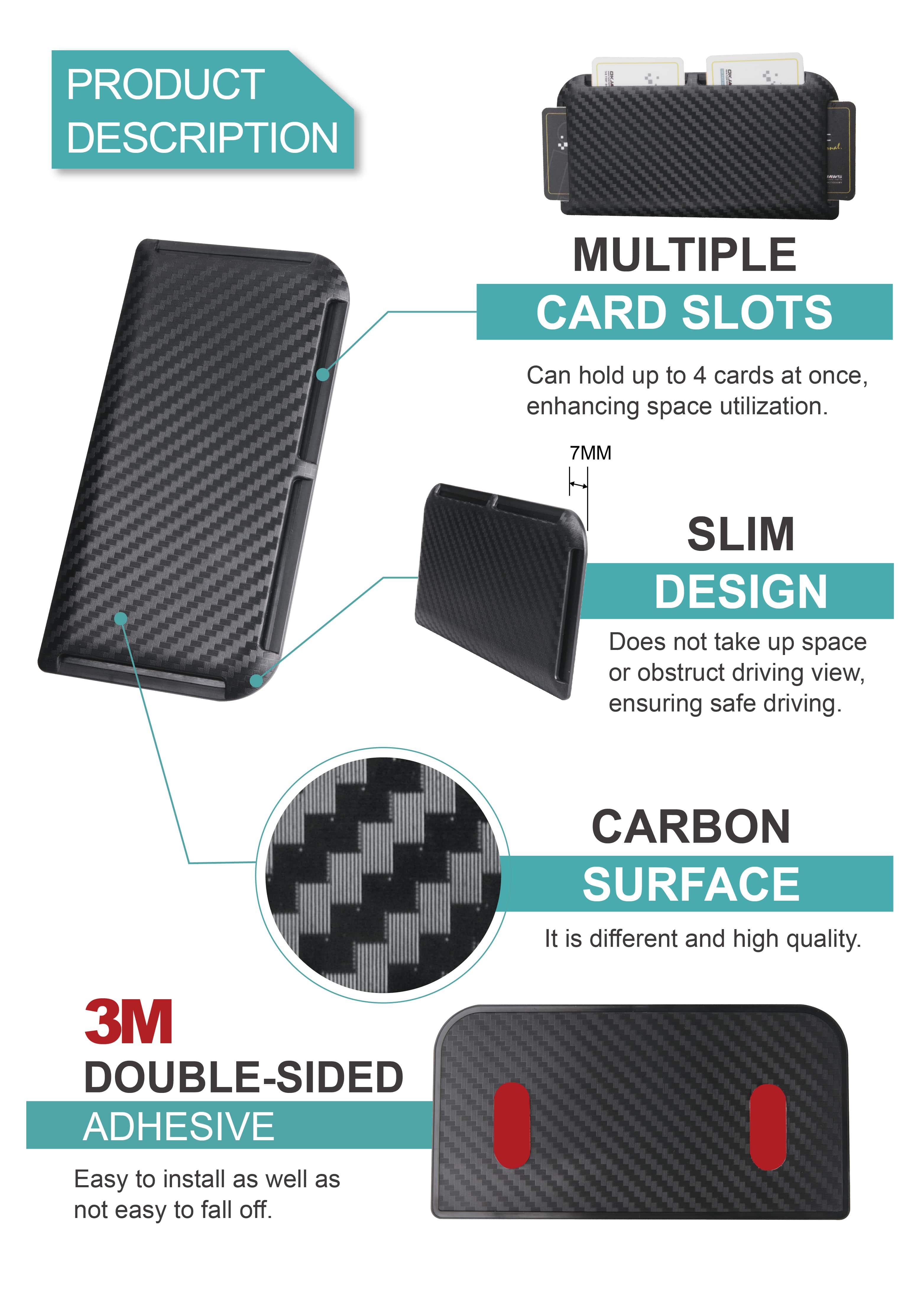 Multi-Card Ticket Clip HP2550